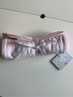 Kissy Kissy Pink New Beginnings Pima Cotton Baby Blanket